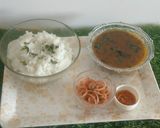 A picture of step 8 of Lucknowi kali masoor dal.