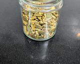 A picture of step 3 of Pumpkin seeds mukhvas.