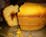 Foto del paso 5 de la receta: Bizcochuelo con corazón de​ dulce de leche 😋