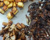 A picture of step 2 of Veg dum biryani.