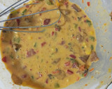 عکس مرحله 1 از دستور پنکیک سبزیجات😋شام فوری