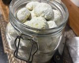 Foto langkah ke 5 dari resep Putri Salju Pandan Mede Keju.