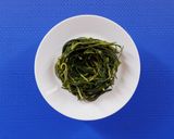 A picture of step 2 of Poached Egg on a Bed of Agretti.