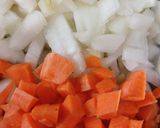 Foto del paso 1 de la receta: Arroz verde vegano de mi Mamá