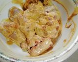 A picture of step 2 of Chicken lazeez.