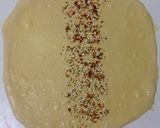 Foto langkah ke 8 dari resep Kunyit Wijen Jinten Hitam Chili Flakes Cheese Sourdough Bread (Open Bake Method).