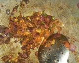 फ्राई बैंगन आलू सब्जी (Fry baingan aloo sabzi recipe in Hindi) रेसिपी चरण 3 फोटो