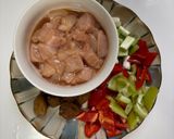 梅子炒雞丁的食譜步驟2照片