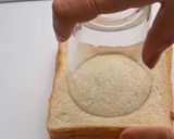 A picture of step 3 of Kinder toasty.