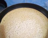 Foto langkah ke 3 dari resep Martabak Manis No Telur, No Proofing.