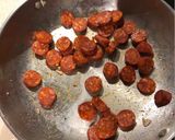 A picture of step 3 of Jambalaya.