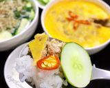 Hình bước làm 3 của món Mắm Chưng Thịt