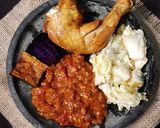 Foto langkah ke 5 dari resep Ayam Goreng Sambal Lalapan.