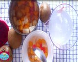 Foto langkah ke 1 dari resep Es Lilin Fruity Yoghurt 🍑🍍🍓🍇🍉.