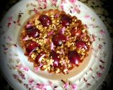 Une image de l'étape 5 de La tarte a la confiture de cerises.