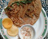 A picture of step 10 of Fusion Parantha.