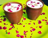 A picture of step 3 of Sweet  Badam Lassi.
