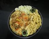 A picture of step 12 of Smoked Biryani 😋🐓🍚.