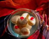 A picture of step 9 of Bengali Sponge Rosagulla.