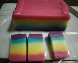 Foto langkah ke 8 dari resep Es Gabus Pelangi 🌈.