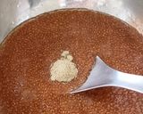 A picture of step 2 of Soft melt in mouth Haleem Seed and Coconut Laddu/ Gardencress and Coconut Sweet Balls/ अळीवाचे लाडू.