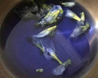 Cendol Bunga Telang - simple - Step 1