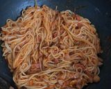 Foto langkah ke 2 dari resep Spaghetti brulee.