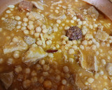 Foto del paso 3 de la receta: Callos con garbanzos de bote