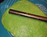 Foto langkah ke 4 dari resep Swirl Pandan Bread (Shokupan).