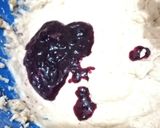 A picture of step 6 of Orange- banana cake.