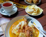Foto langkah ke 6 dari resep Lontong Tuyuhan khas Rembang.