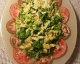 Foto del paso 5 de la receta Ensalada imperial de tomates con pulpos al ajillo