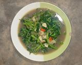Foto langkah ke 3 dari resep Tumis Bayam Terasi.