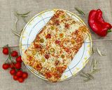 Foto del paso 5 de la receta Focaccia 5 quesos 🧀 en Panificadora Lidl (III)