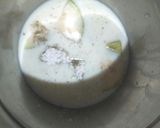 A picture of step 1 of Guava milk shake.