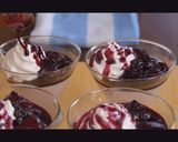 A picture of step 10 of Strawberry Yoghurt Mousse and Berry Sauce.