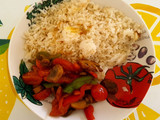 Salteado de verduras