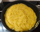 A picture of step 1 of Jackfruit Halwa.