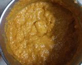 A picture of step 2 of Shahi paneer.