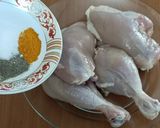 عکس مرحله 1 از دستور مرغ قرمه