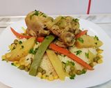 Pas rețetă Couscous marocan cu pui 6 fotografie