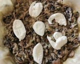 A picture of step 6 of Crispy Mushroom, Zucchini, and Mozzarella Tart.