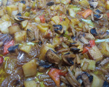 Foto del paso 7 de la receta: Redondo de lomo en soja ajioji con champiñón y verduras