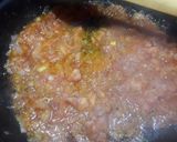 Foto del paso 3 de la receta: Tallarines Rojos con Pollo/Pavita y Papa a la Huancaina a lo Carmelita