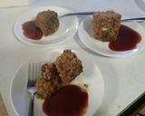 A picture of step 6 of Confetti Meatloaf.