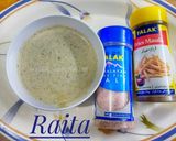 A picture of step 3 of Zeera Raita.