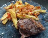 Foto del paso 4 de la receta: Entraña al horno a la criolla
