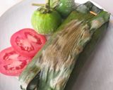 Foto langkah ke 7 dari resep Nasi Bakar Ayam Teri Jamur.