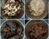 A picture of step 1 of Dates Ragi Bar.