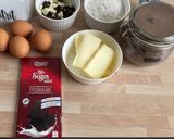 Cukormentes brownie málnával recept fázis 2 fotója